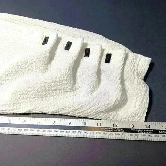 Yushi 3/4  sleeve ,cotton blend blouse. Ladies size XL - Picture 2 of 5